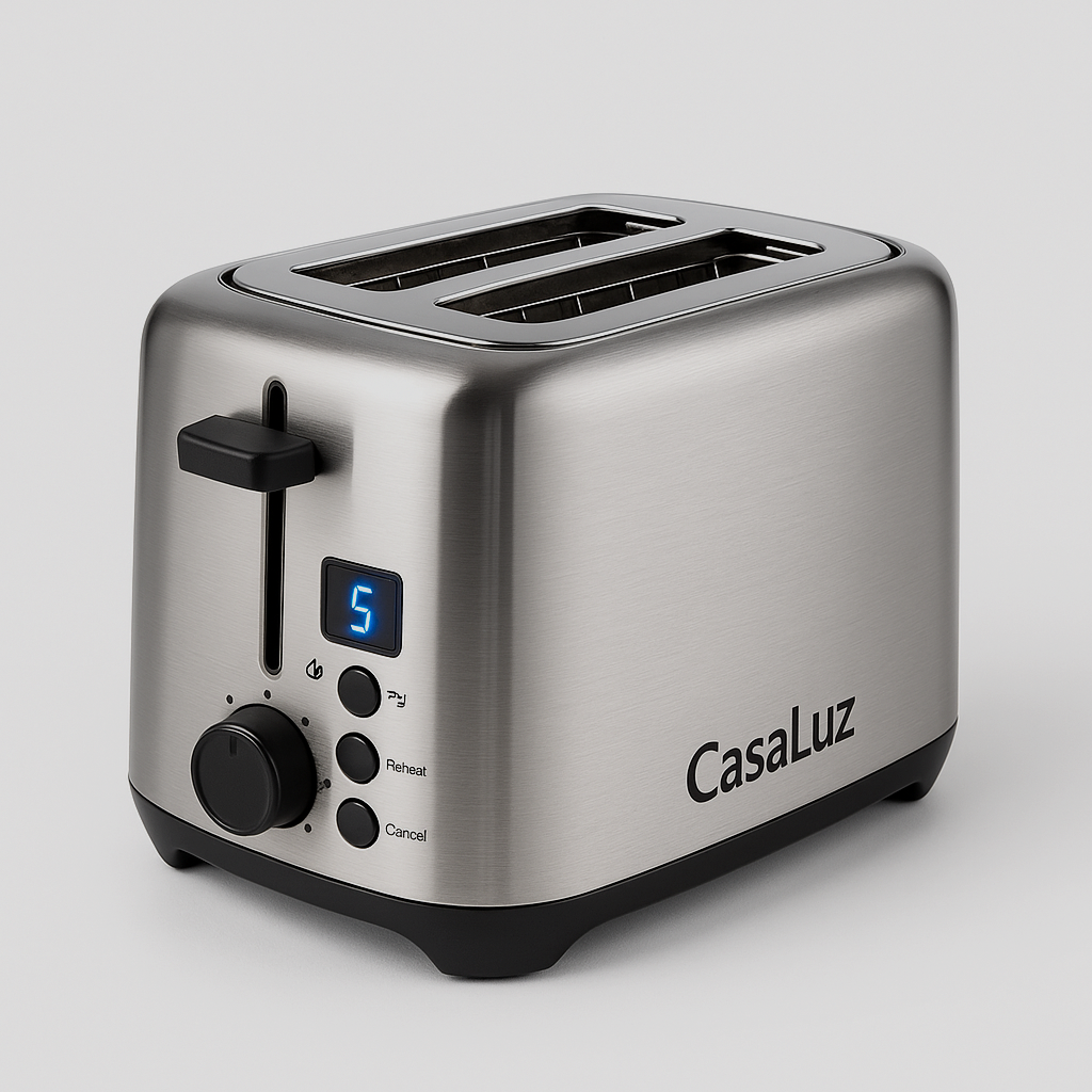 CasaLuz – Tostador Premium de Acero Inoxidable